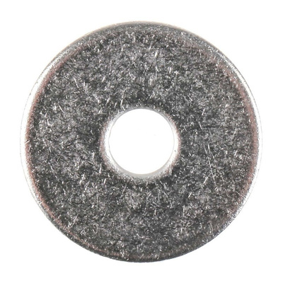Plain Stainless Steel Mudguard Washer, M6 x 25mm, 1.6mm Thickness