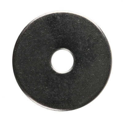 Plain Stainless Steel Mudguard Washer, M6 x 30mm, 1.5mm Thickness