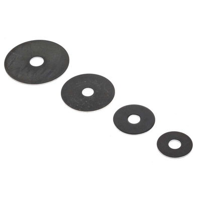 RS PRO 360 piece Mudguard Steel Washers
