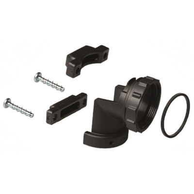 TE Connectivity Black Thermoplastic Cable Clamp, 17.86mm Max. Bundle