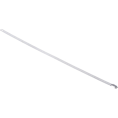 RS PRO Cable Tie, Ladder, 300mm x 7 mm, Metallic 316 Stainless Steel, Pk-100