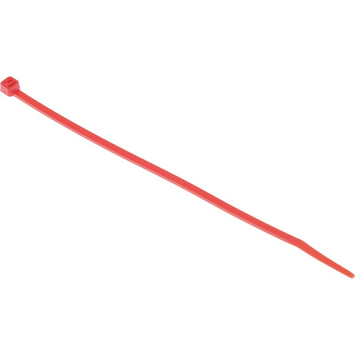 RS PRO Cable Tie, 203mm x 4.6 mm, Assorted Nylon, Pk-250