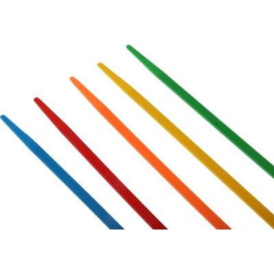 RS PRO Cable Tie, 300mm x 4.8 mm, Assorted Nylon, Pk-250