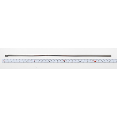 RS PRO Cable Tie, Roller Ball, 360mm x 4.6 mm, Steel Stainless Steel