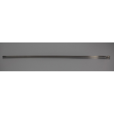 RS PRO Cable Tie, Roller Ball, 360mm x 4.6 mm, Metallic 316 Stainless Steel, Pk-100