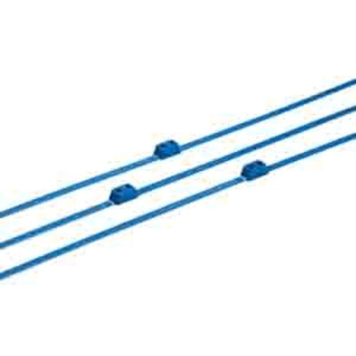 RS PRO Cable Tie, Double Headed, 900mm x 8 mm, Blue Nylon, Pk-50