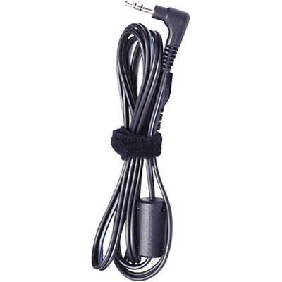 RS PRO Cable Tie, Hook and Loop, 150mm x 20 mm, Black Fabric
