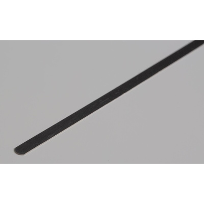 RS PRO Cable Tie, Roller Ball, 520mm x 4.6 mm, Metallic 316 Stainless Steel, Pk-100