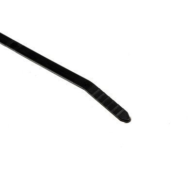 Thomas & Betts Cable Ties, Weather Resistant, 290mm x 4.8 mm, Black Nylon, Pk-100
