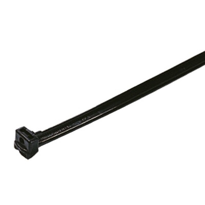 HellermannTyton Cable Tie, 337mm x 8 mm, Black Polyamide 6.6 (PA66), Pk-50