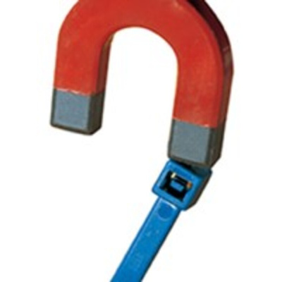 HellermannTyton Cable Tie, 150mm x 3.5 mm, Blue Polyamide 6.6 (PA66), Pk-100