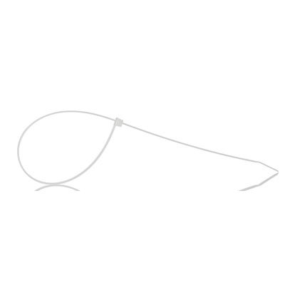 HellermannTyton Cable Tie, 390mm x 4.6 mm, Natural Polyamide 6.6 (PA66), Pk-100