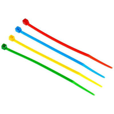RS PRO Cable Tie Kit, Assorted PA66MP