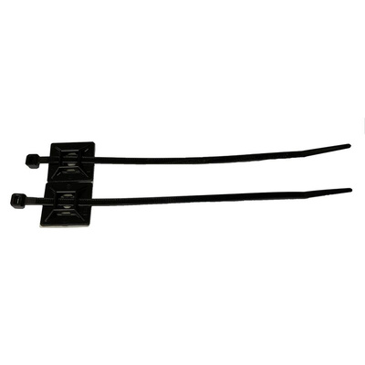 RS PRO Cable Tie, Black Nylon
