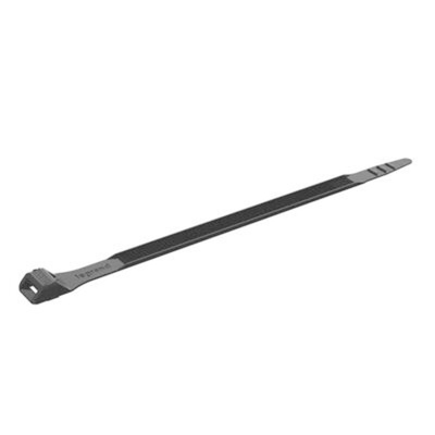 Legrand Cable Tie, 185mm x 9 mm, Black PA 12, Pk-100