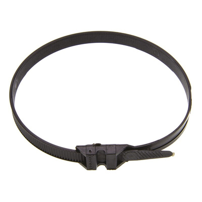 Legrand Cable Tie, 357mm x 9 mm, Black PA 12, Pk-100