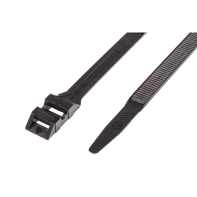 Legrand Cable Tie, 357mm x 9 mm, Black PA 12, Pk-100