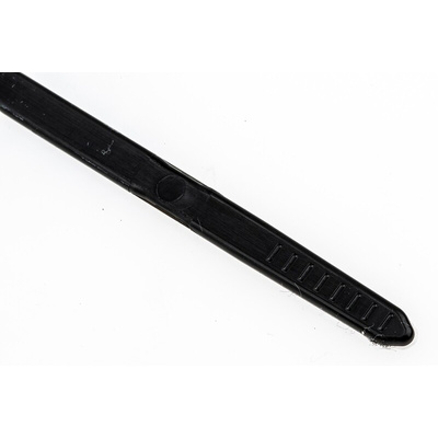 HellermannTyton Cable Tie, 270mm x 4.6 mm, Black Polyamide 6.6 (PA66), Pk-100