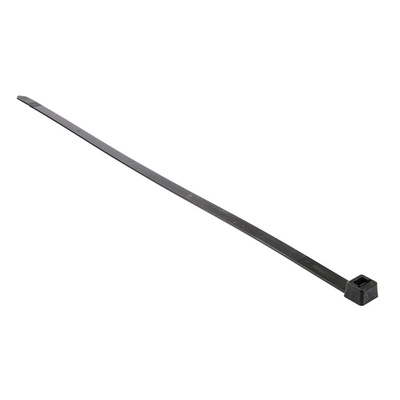 HellermannTyton Cable Tie, 535mm x 13.2 mm, Black Polyamide 6.6 (PA66), Pk-50