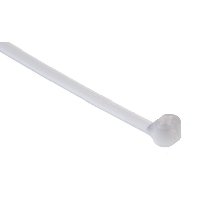 Thomas & Betts Cable Ties, 140mm x 3.6 mm, Natural Nylon, Pk-1000