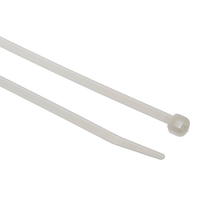 Legrand Cable Tie, 180mm x 3.5 mm, Natural Nylon, Pk-100