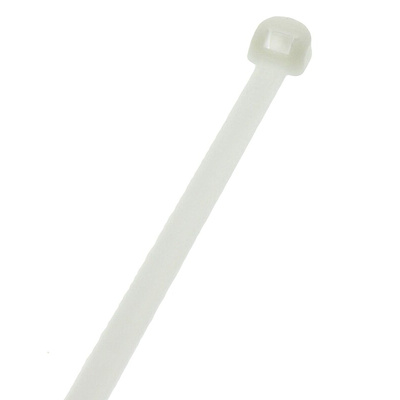 Legrand Cable Tie, 180mm x 4.6 mm, Natural Nylon, Pk-100