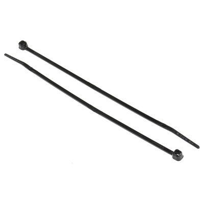 Legrand Cable Tie, 140mm x 2.4 mm, Black Nylon, Pk-100