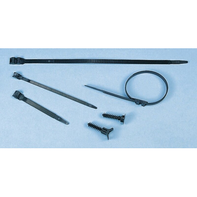 Legrand Cable Tie, 750mm x 9 mm, Black PA 12, Pk-100