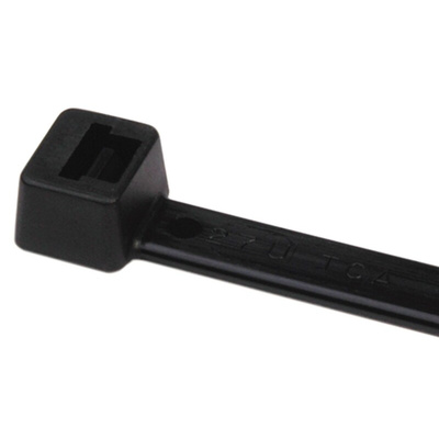 HellermannTyton Cable Tie, 760mm x 7.6 mm, Black Polyamide 6.6 (PA66), Pk-50