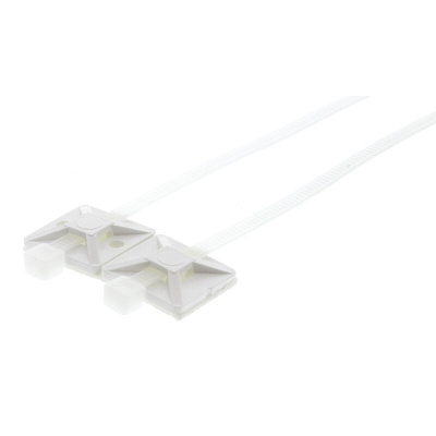 HellermannTyton Cable Tie, Assembly, 150mm x 4.1 mm, Natural Nylon
