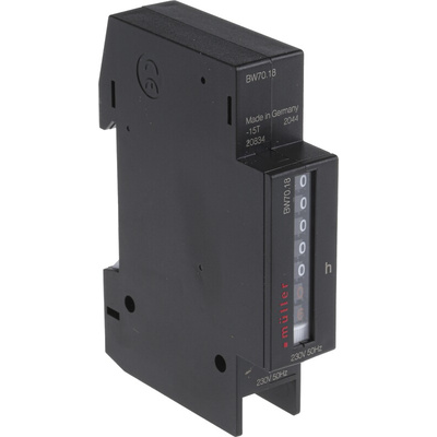 Muller BW70 Hour Meter Counter, 5 Digit, 230 V ac