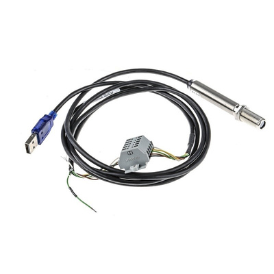 Optris RSCCSTCLT15K V Output Signal Infrared Temperature Sensor, 1m Cable, -20°C to +350°C