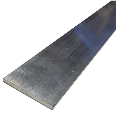 6082-T6 Aluminum Flat Bar, 50mm x 6mm x 1m
