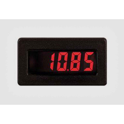 Red Lion CUB4CL Digital Panel Ammeter DC, 33mm x 68mm