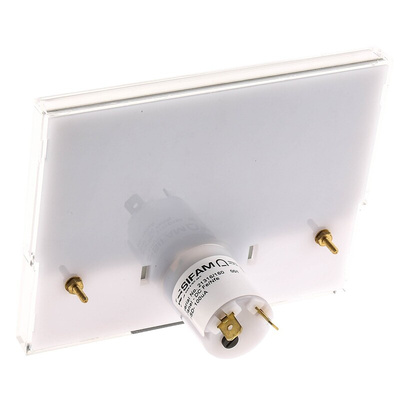 Sifam Tinsley Analogue Panel Ammeter 100μA DC, 55.5mm x 121mm, ±1.5 % Moving Coil