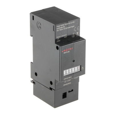 Muller BW70 Hour Meter Counter, 5 Digit, 230 V ac