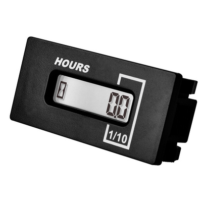 RS PRO Counter, Digital Hour Meter Digital Counter, 6 Digit, 60Hz, 250 V