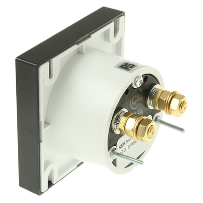 HOBUT PD72MC Analogue Panel Ammeter 0/10A Direct Connected DC DC, 72mm x 72mm Moving Coil