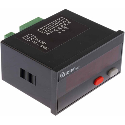 Kübler CODIX 544 Counter, 6 Digit, 60kHz, 10 → 30 V dc