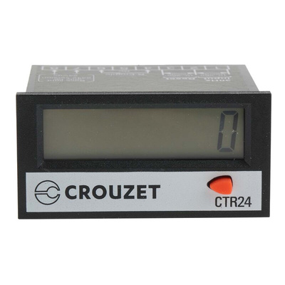 Crouzet CTR24 Counter, 8 Digit, 260 V ac/dc