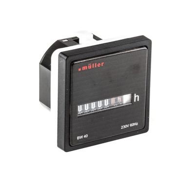 Muller BW40 Hour Meter Counter, 6 Digit, 60 Hz, 230 V ac