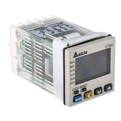 Delta Electronics Counter, 6 Digit, 10kHz, 100 → 250 V