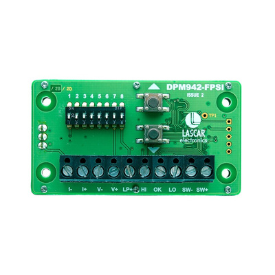 Lascar DPM Digital Ammeter DC, 40mm x 72mm, ±0.1 %