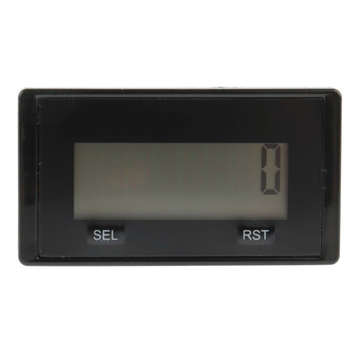 Trumeter 6300 Counter Counter, 7 (Annunciators Icon), 8 (Figure) Digit, 3.6 V Battery