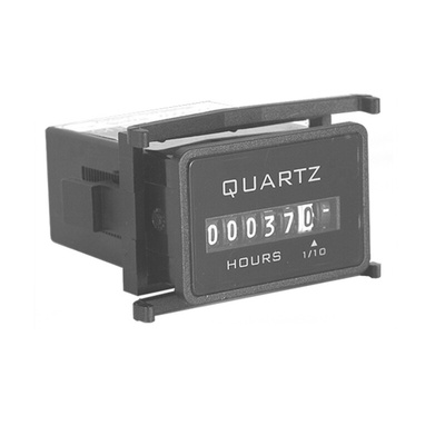 Trumeter 722 Hour Meter Counter, 6 Digit, 50Hz, 90 → 264 V ac