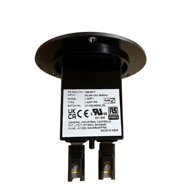 RS PRO Hour Meter Counter, 6 Digit, 50Hz, 90 → 264 V ac