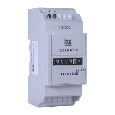 RS PRO Hour Meter Counter, 6 Digit, 110 V dc