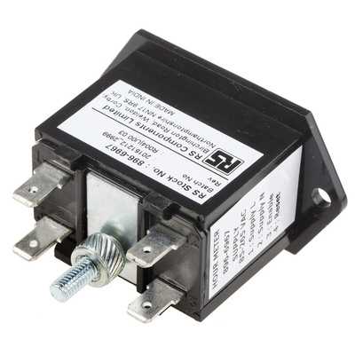 RS PRO Hour Meter Counter, 6 Digit, 50Hz, 85 → 265 V ac