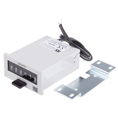 RS PRO Impulse Counter Counter, 6 Digit, 10Hz, 12 V dc
