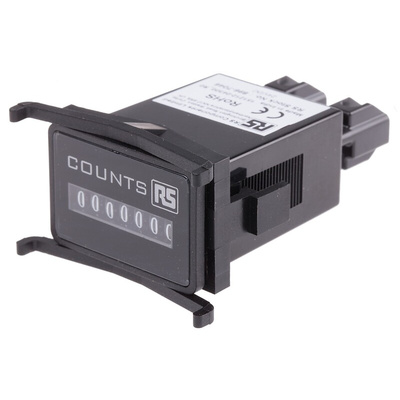 RS PRO Impulse Counter Counter, 7 Digit, 10Hz, 24 V dc